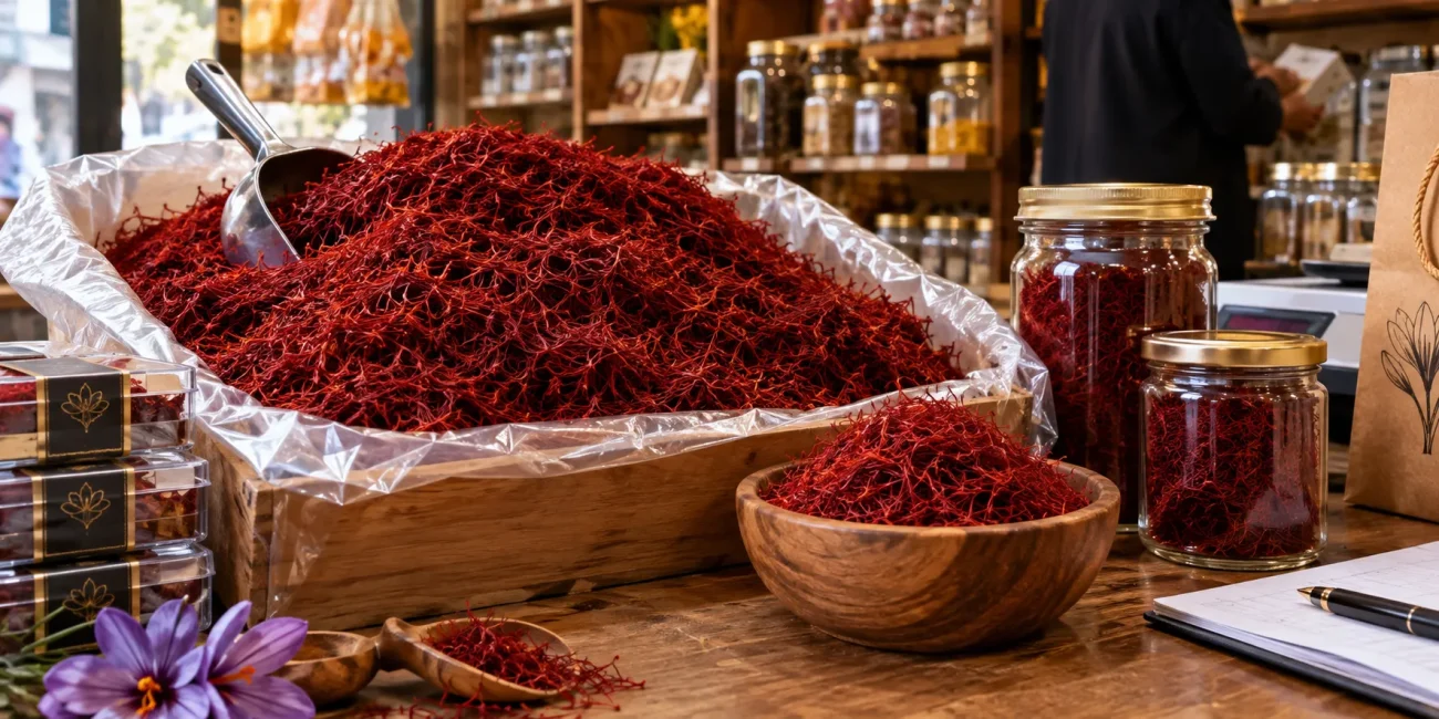 خرید عمده زعفران